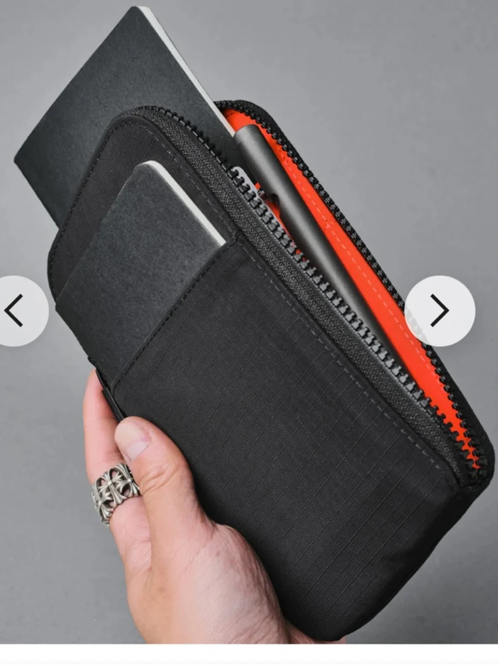 NWT ALPAKA TRAVEL ZIP WALLET - A4